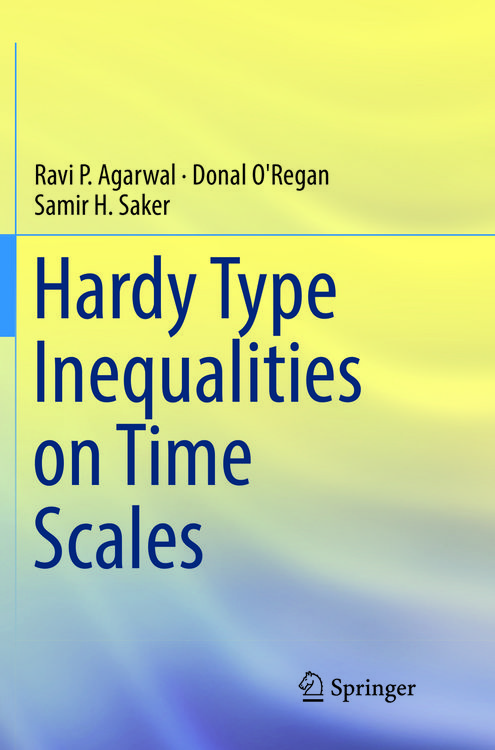 Produktbild: Hardy Type Inequalities on Time Scales