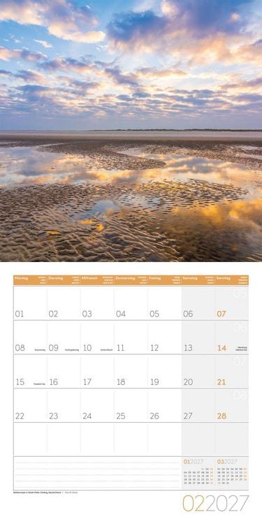 Produktbild: Magie des Lichts Kalender 2027 - 30x30 - Art12
