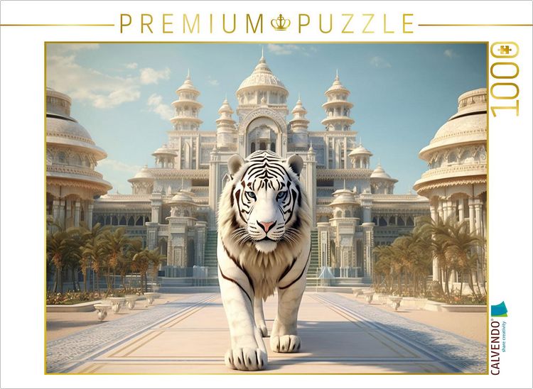 Produktbild: CALVENDO Puzzle Ein Motiv aus dem Kalender " Exotische Pal&auml;ste wie aus Tausendundeiner Nacht" | 1000 Teile Lege-Gr&ouml;&szlig;e 64x48cm Foto-Puzzle f&uuml;r gl&uuml;ckliche Stunden