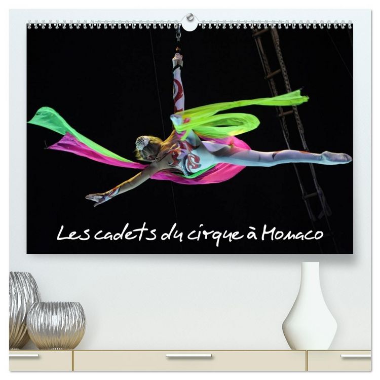 Produktbild: Les cadets du cirque &agrave; Monaco (Calendrier mural 2026 DIN A2 vertical) calendrier de bureau