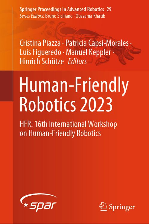 Produktbild: Human-Friendly Robotics 2023