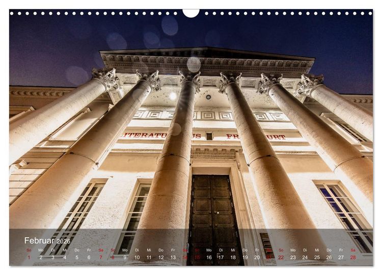 Produktbild: Frankfurt city view (Wandkalender 2026 DIN A3 quer), CALVENDO Monatskalender