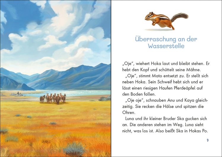 Produktbild: Wildpferde - mutig und frei (Band 6) - Im Revier des B&auml;ren