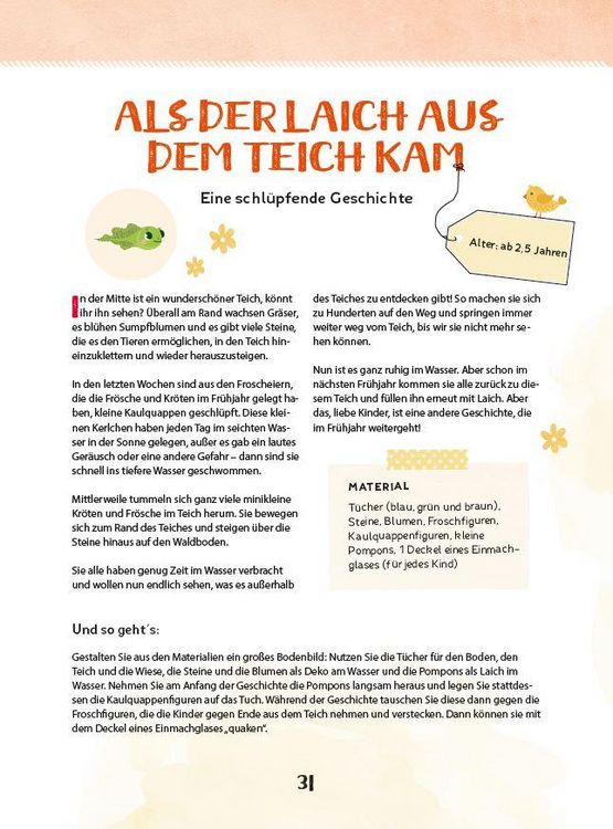 Produktbild: Die sch&ouml;nsten Erz&auml;hlideen f&uuml;r Krippenkinder