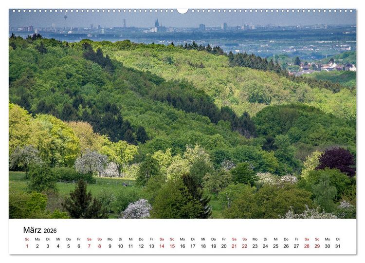 Produktbild: H&ouml;hepunkte des Siebengebirges (Wandkalender 2026 DIN A2 quer), CALVENDO Monatskalender