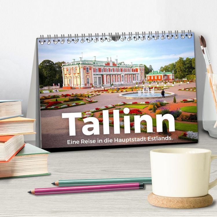 Produktbild: Tallinn - Eine Reise in die Hauptstadt Estlands. (Tischkalender 2026 DIN A5 quer), CALVENDO Monatskalender