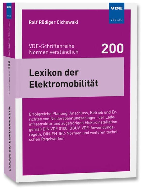 Produktbild: Lexikon der Elektromobilität