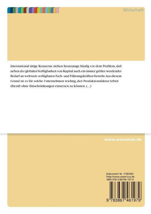 Produktbild: Steuerliche Gestaltung bei der Entsendung von Mitarbeitern ins Ausland