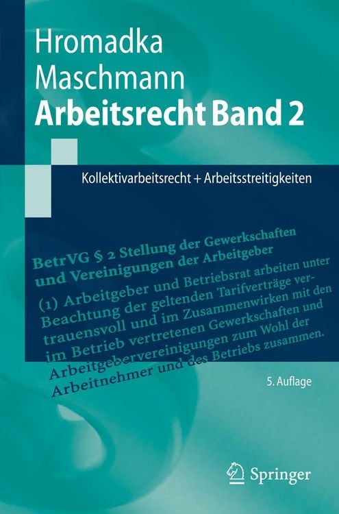 Produktbild: Arbeitsrecht Band 2