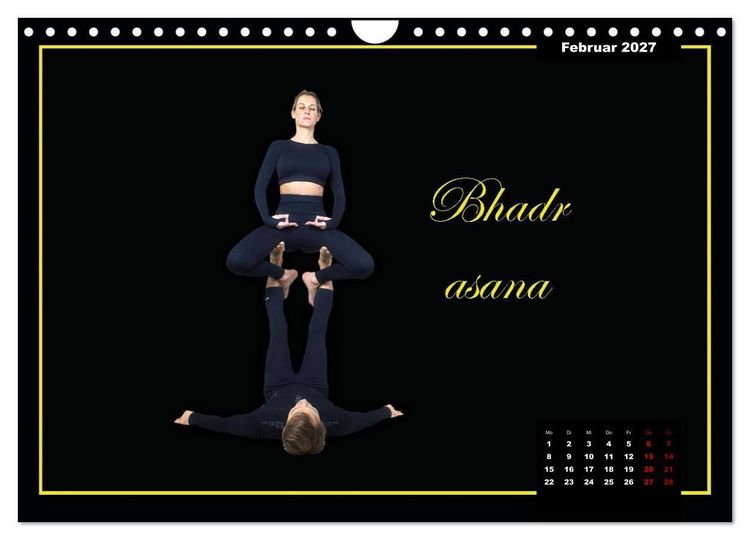 Produktbild: Yoga - Asana (Wandkalender 2027 DIN A4 quer), CALVENDO Monatskalender