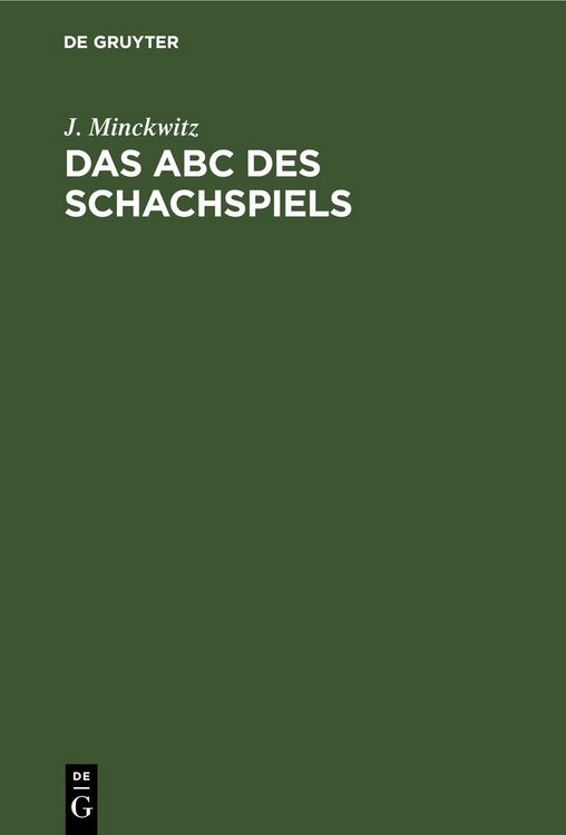 Produktbild: Das Abc des Schachspiels