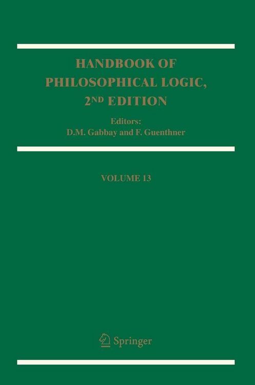 Produktbild: Handbook of Philosophical Logic