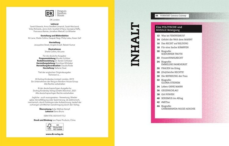 Produktbild: Kernfragen. Feminismus