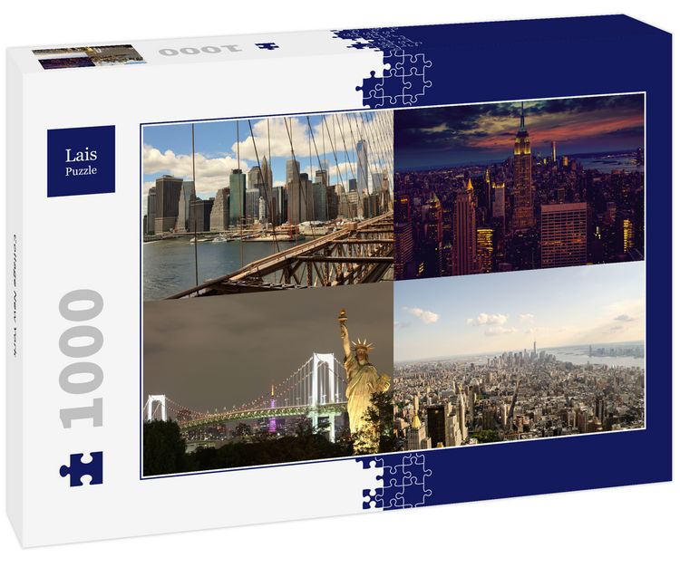 Produktbild: Lais Puzzle Collage New York 1000 Teile