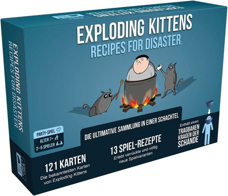Bild vom Artikel Exploding Kittens Recipes for Disaster vom Autor Elan Lee