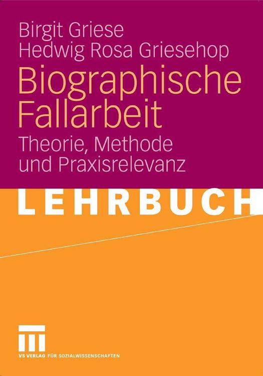 Produktbild: Biographische Fallarbeit