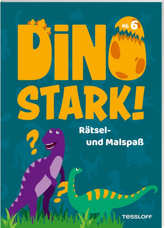 Produktbild: Dinostark! R&auml;tsel- und Malspa&szlig;