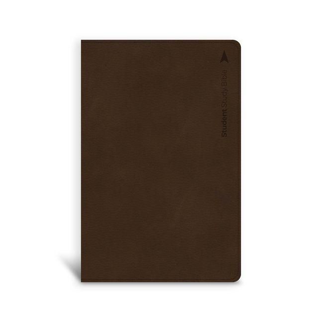 Produktbild: CSB Student Study Bible, Brown Leathertouch Indexed