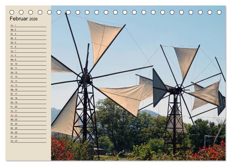 Produktbild: Gro&szlig;er Grieche Kreta (Tischkalender 2026 DIN A5 quer), CALVENDO Monatskalender