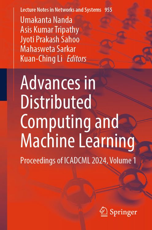 Produktbild: Advances in Distributed Computing and Machine Learning
