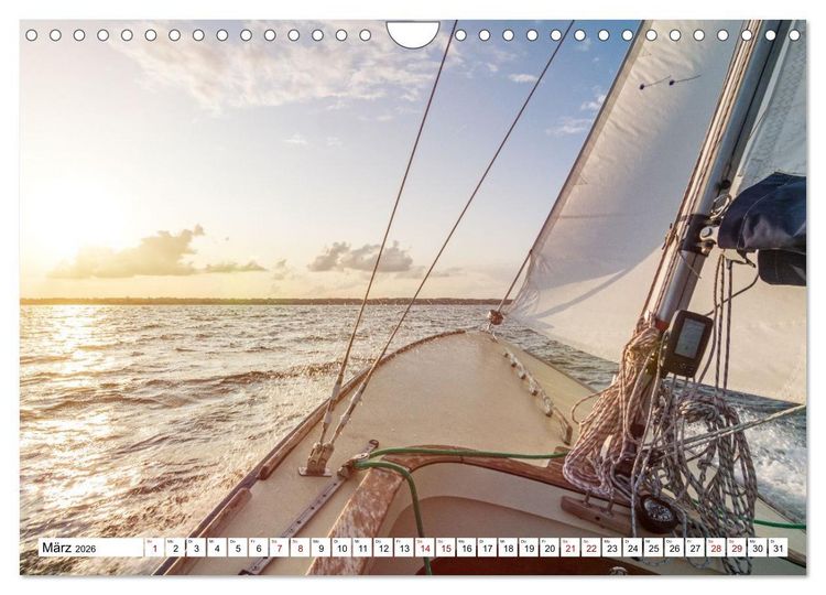 Produktbild: Flensburger F&ouml;rde: Eine Reise durch Deutschlands hohen Norden (Wandkalender 2026 DIN A4 quer), CALVENDO Monatskalender