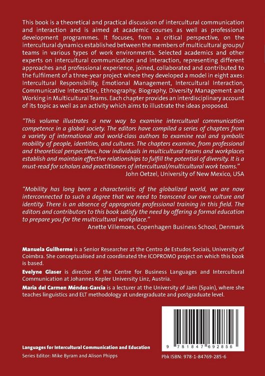 Produktbild: The Intercultural Dynamics of Multicultural Working