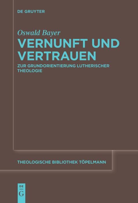 Produktbild: Vernunft und Vertrauen