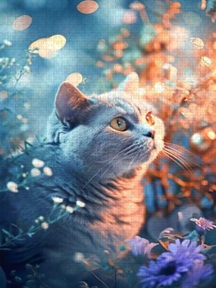 Produktbild: CALVENDO Puzzle Blicke aus dem Versteck | 1000 Teile Lege-Gr&ouml;&szlig;e 64x48cm Foto-Puzzle f&uuml;r gl&uuml;ckliche Stunden