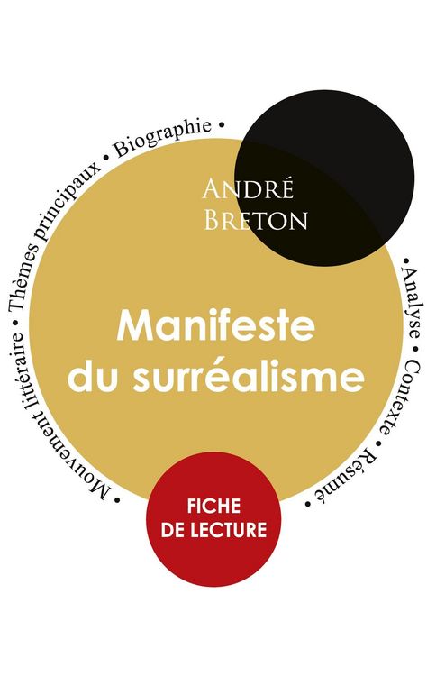 Produktbild: Fiche de lecture Manifeste du surr&eacute;alisme (&Eacute;tude int&eacute;grale)