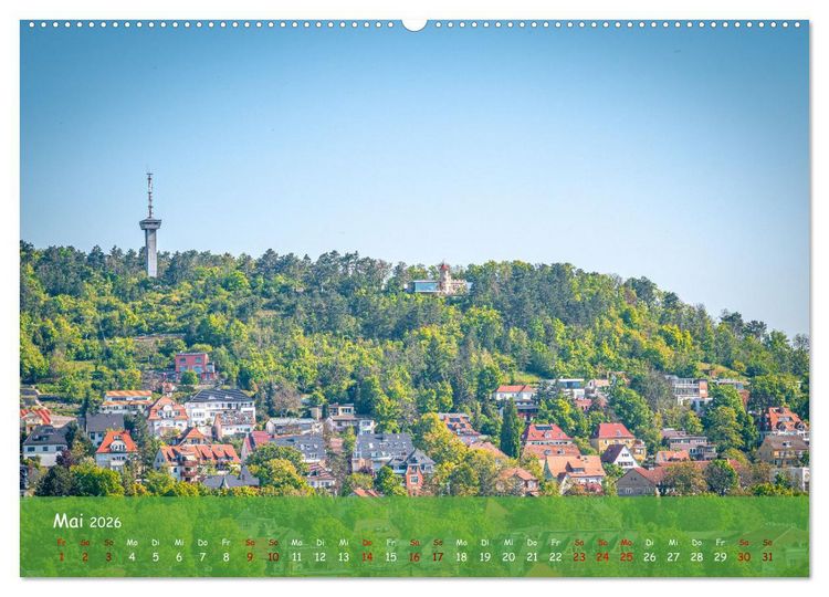 Produktbild: Jena - Faszination in Bildern (Wandkalender 2026 DIN A2 quer), CALVENDO Monatskalender