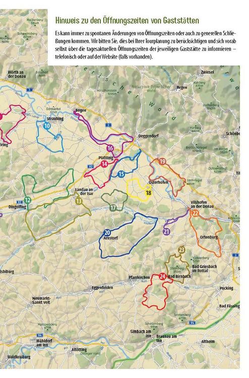 Produktbild: Genussradeln Bayerisches Donau-Isar-H&uuml;gelland