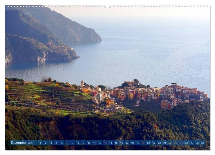 Produktbild: Wege durch die Cinque Terre (Wandkalender 2026 DIN A2 quer), CALVENDO Monatskalender