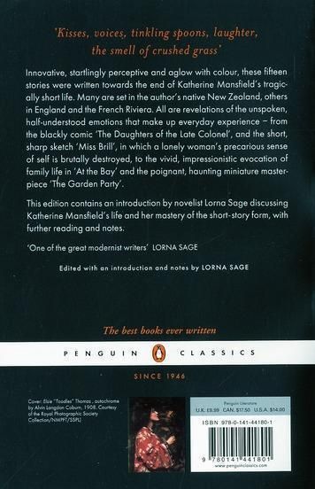 Produktbild: The Garden Party and Other Stories