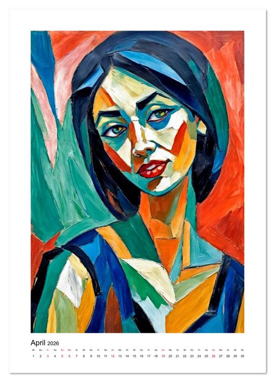 Produktbild: Expressionistische Ans&auml;tze in der Kunst der Moderne (hochwertiger Premium Wandkalender 2026 DIN A2 hoch), Kunstdruck in Hochglanz