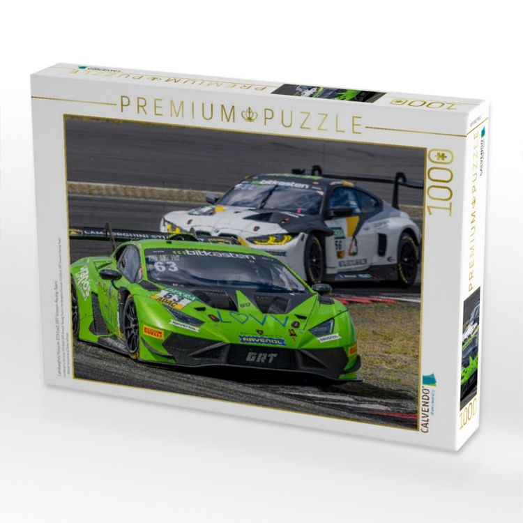 Produktbild: CALVENDO Puzzle Lamborghini Hurac&aacute;n GT3 Evo2, GRT Grasser-Racing-Team | 1000 Teile Lege-Gr&ouml;&szlig;e 64x48cm Foto-Puzzle f&uuml;r gl&uuml;ckliche Stunden
