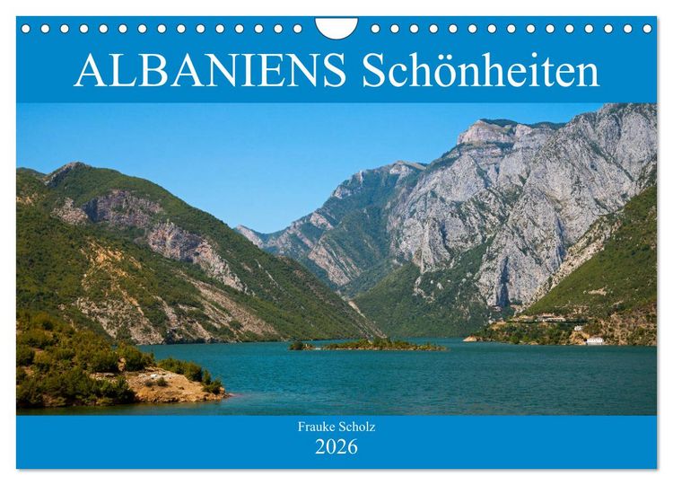 Produktbild: ALBANIENS Sch&ouml;nheiten (Wandkalender 2026 DIN A4 quer), CALVENDO Monatskalender