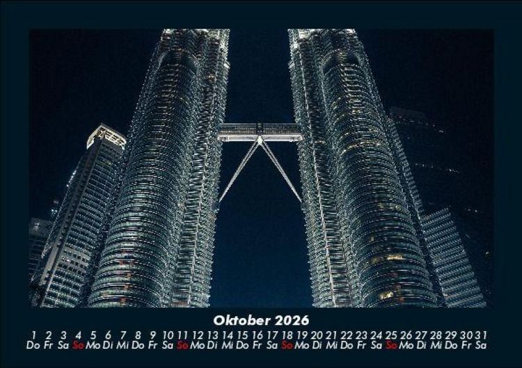 Produktbild: Architektur 2026 Fotokalender DIN A5