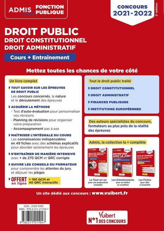 Produktbild: Droit public droit constitutionnel