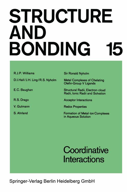 Produktbild: Coordinative Interactions
