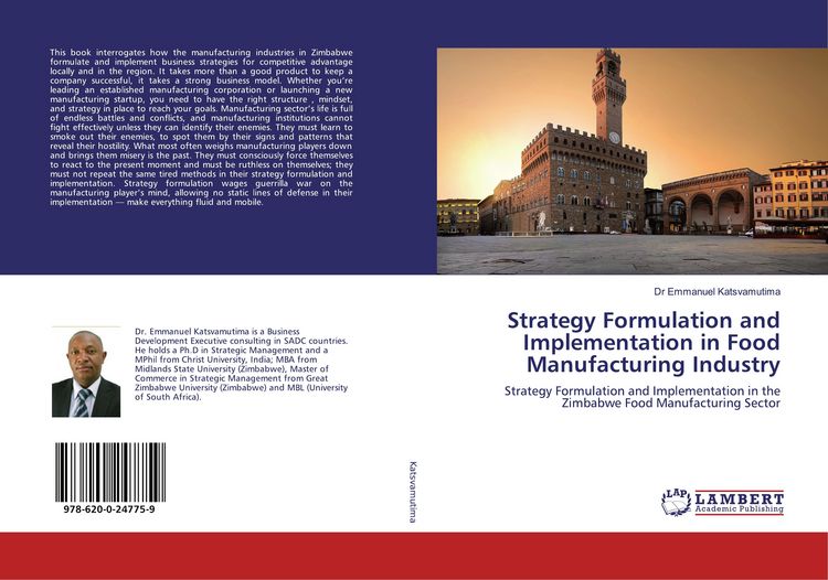 Produktbild: Strategy Formulation and Implementation in Food Manufacturing Industry