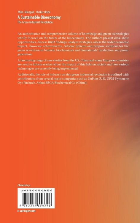 Produktbild: A Sustainable Bioeconomy