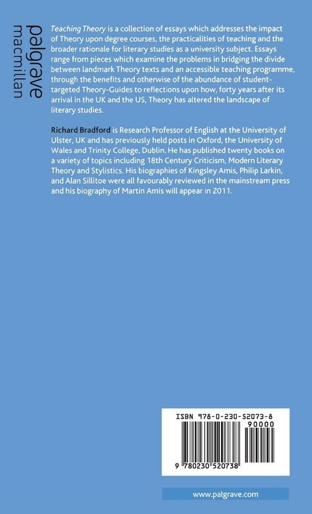 Produktbild: Teaching Theory