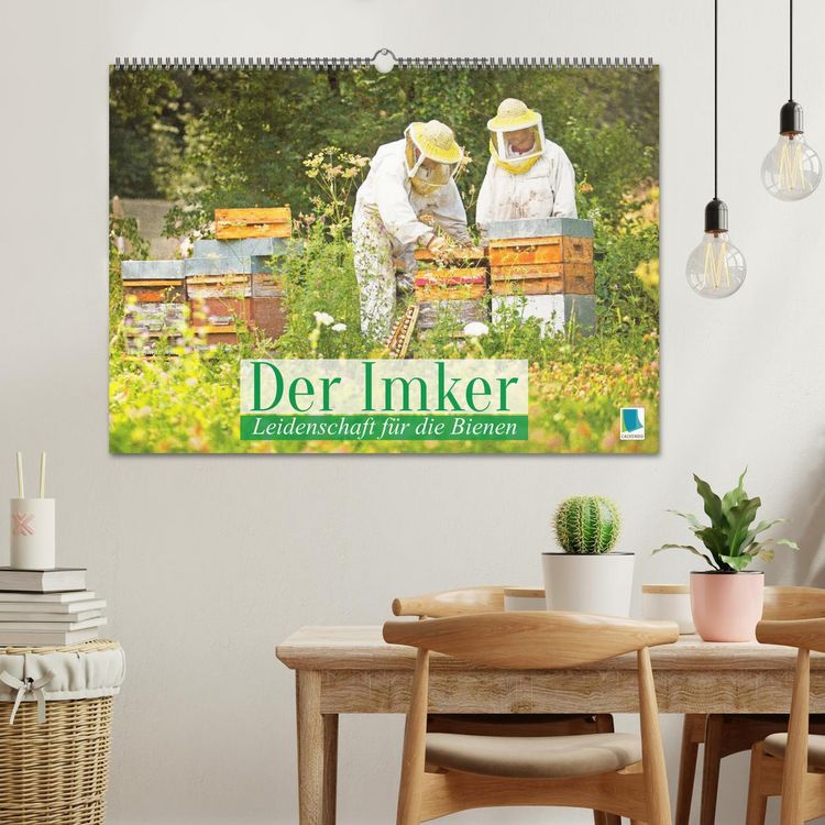 Produktbild: Der Imker: Leidenschaft f&uuml;r die Bienen (Wandkalender 2026 DIN A2 quer), CALVENDO Monatskalender