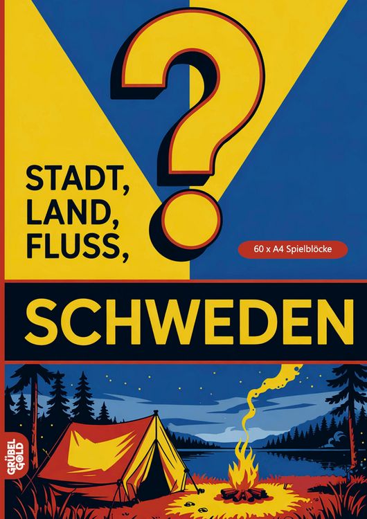 Produktbild: Stadt, Land, Fluss, Schweden