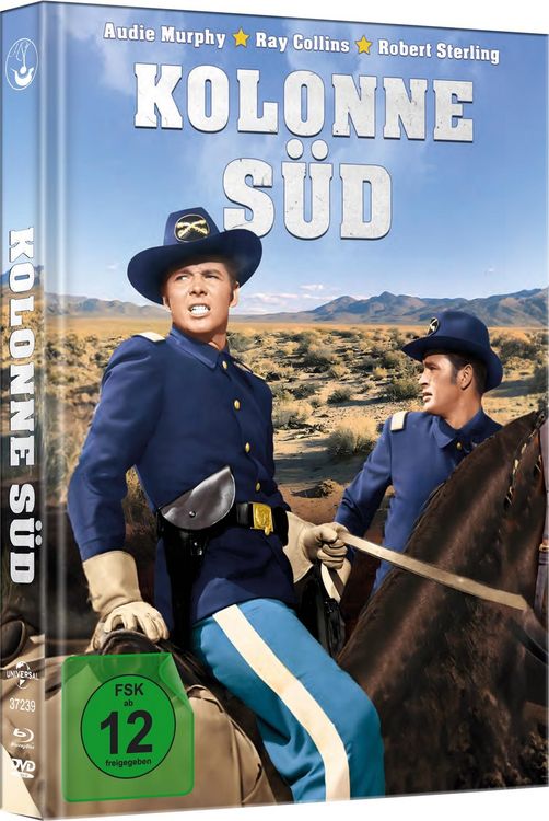 Produktbild: Kolonne S&uuml;d - Kinofassung (Limited Mediabook Cover B mit Blu-ray+DVD+Booklet, neues Master, auf 500 St&uuml;ck limitiert)