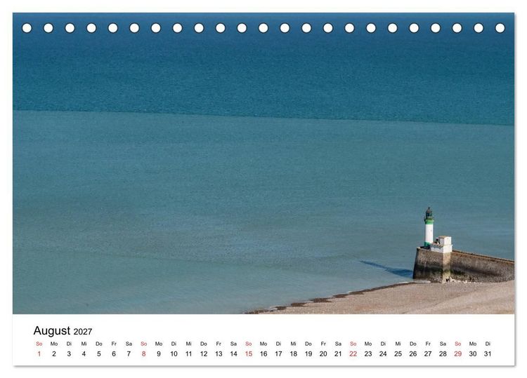 Produktbild: Picardie und Somme (Tischkalender 2027 DIN A5 quer), CALVENDO Monatskalender