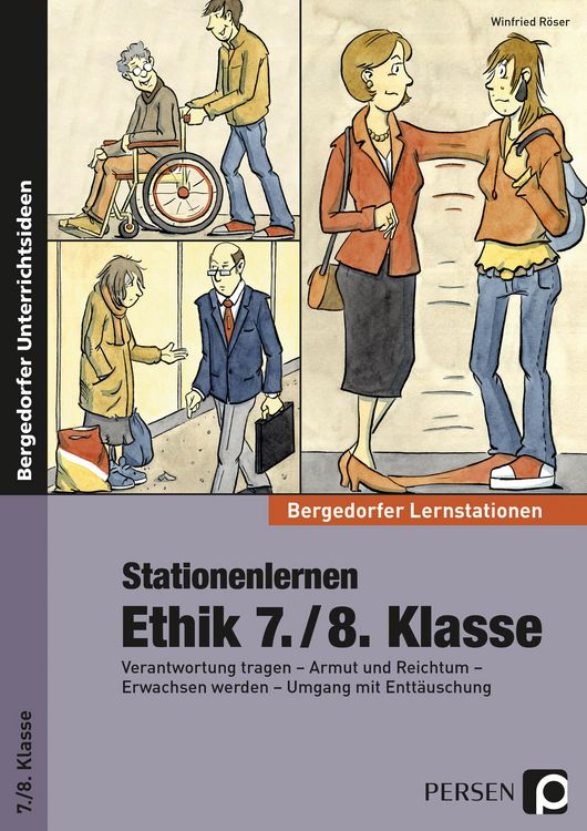 Produktbild: Stationenlernen Ethik 7./8. Klasse