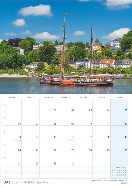 Produktbild: Hamburg &hellip;meine Perle Kalender 2027