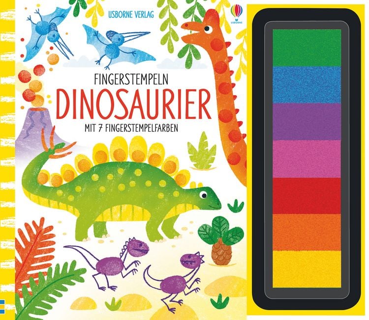 Produktbild: Fingerstempeln: Dinosaurier