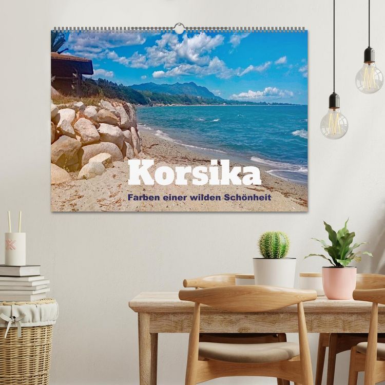 Produktbild: Korsika - Farben einer wilden Sch&ouml;nheit (Wandkalender 2026 DIN A2 quer), CALVENDO Monatskalender